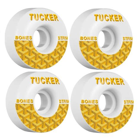 Bones 54mm STF Pro Tucker Goyard V1 Skateboard Wheels